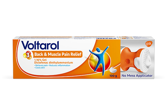 Using Back & Muscle Pain Relief 1.16% Gel to Relieve Pain